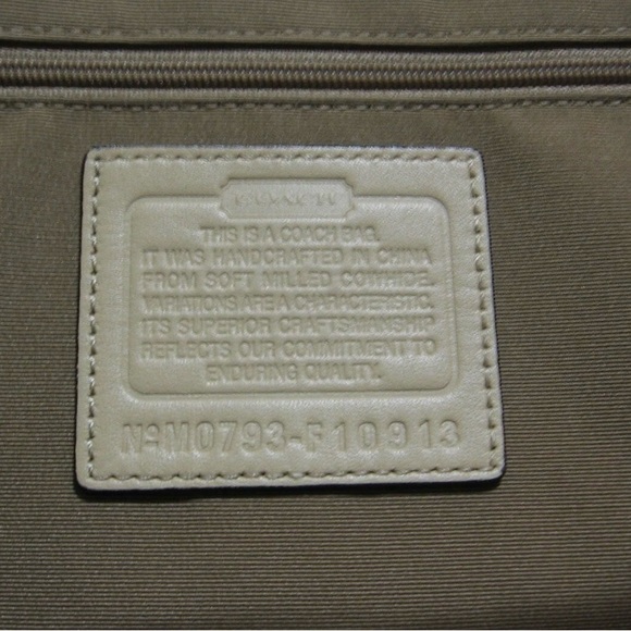 COACH Cream SOHO Leather Handbag - Picture 11 of 11
